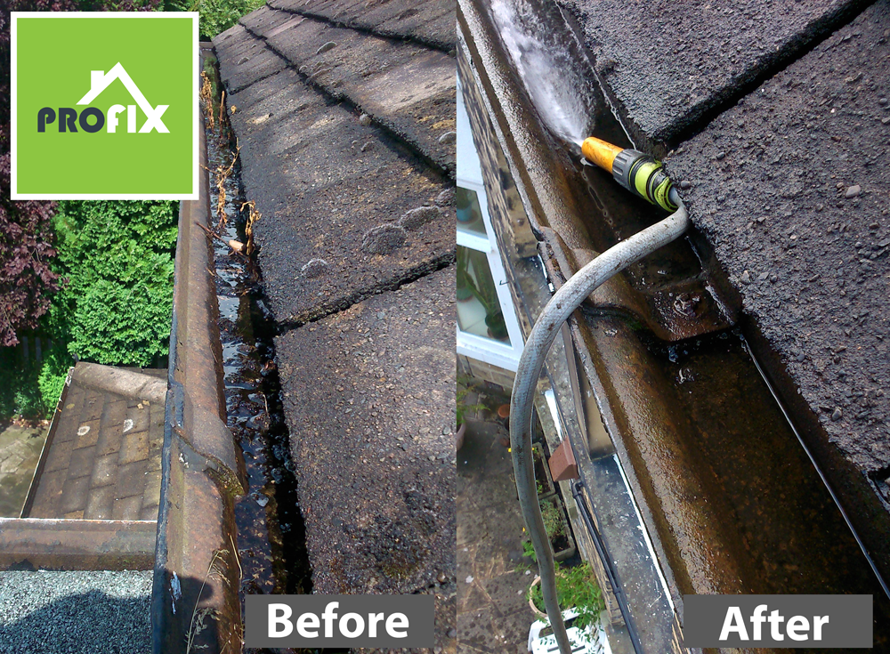 Residential Gutter Cleaning